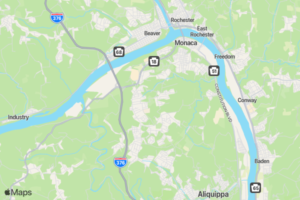 Warrior 5k Run/Walk location map image