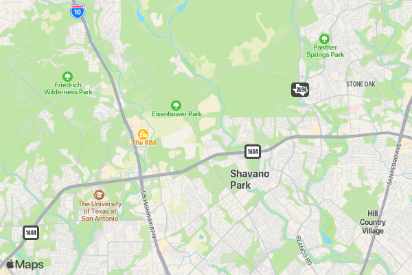 Warrior Fun Run location map image