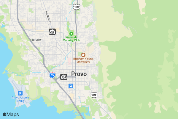 Wasatch Elementary Disco Dash location map image
