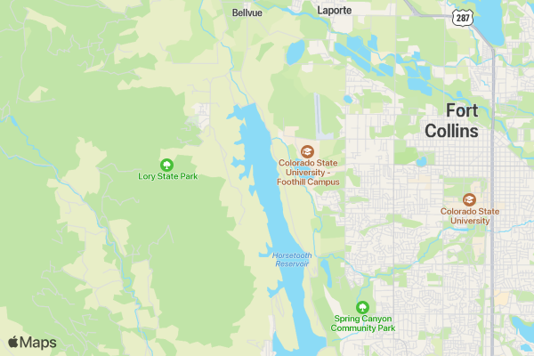 Watermelon 5k Series location map image