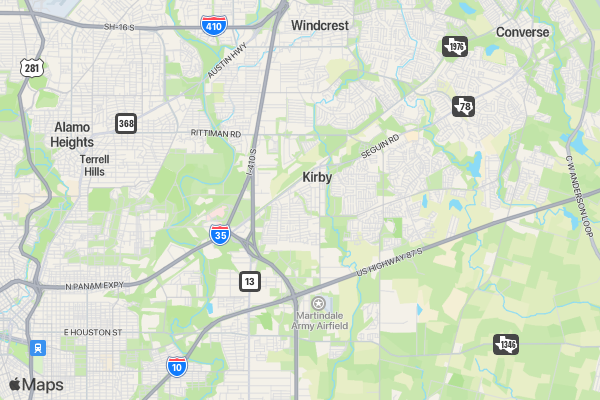 We Back The Blue, Red, and Green location map image