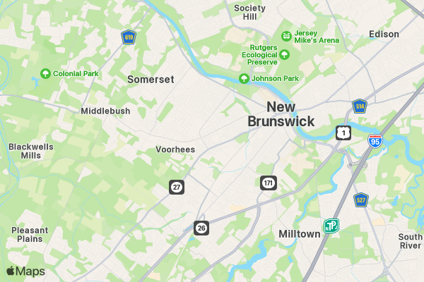 Week Of The People 5k location map image