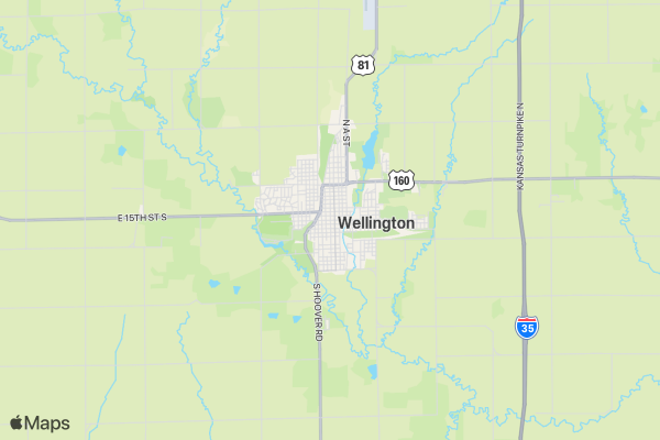 Wellington Ugly Sweater 5k run location map image