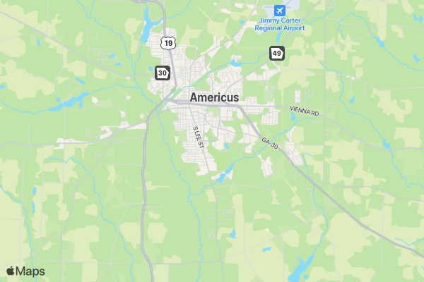 Wesley Way 5K location map image