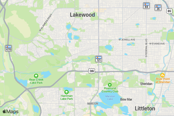 West Side Best Side Cross Country Race - Stone House Park location map image