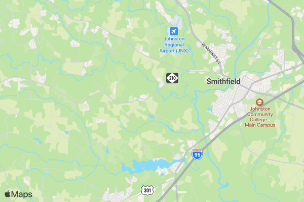 West Smithfield Elementary 5K Fun Run location map image