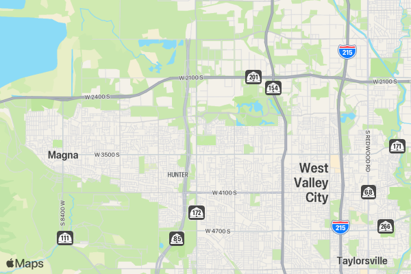 West Valley City Family Fitness Center VIRTUAL Triathlon location map image