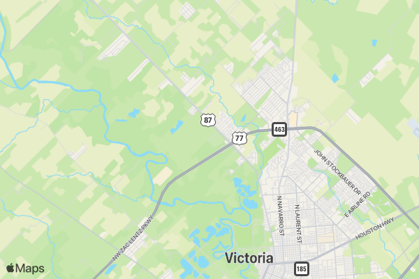 West Warrior Fun Run location map image