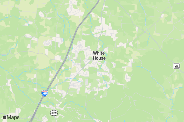White House Rotary's HERO RUN location map image