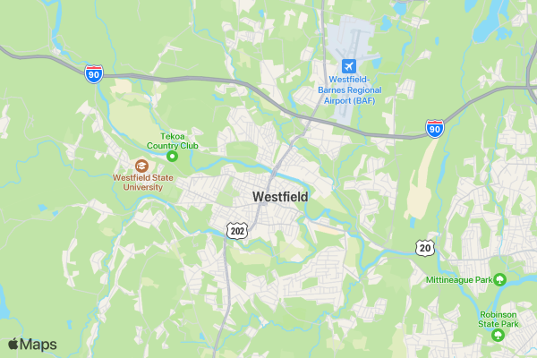 WHPL First Annual Fun Run location map image