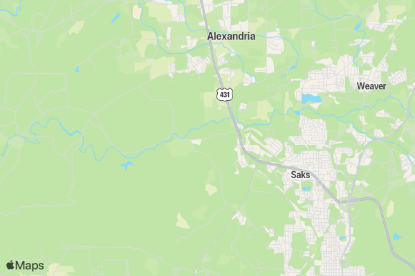 Wicked Alabama location map image