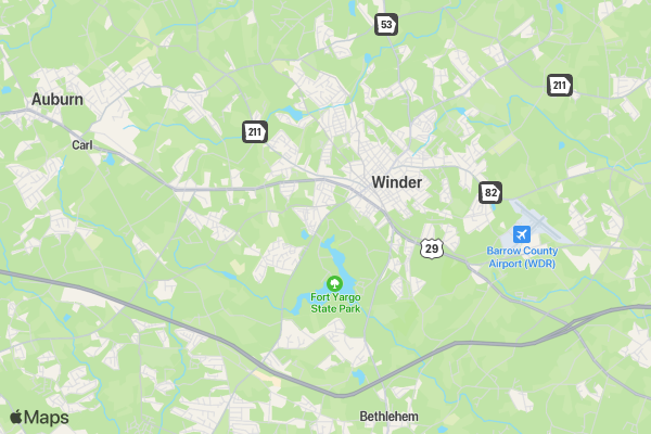 Wicked Georgia location map image