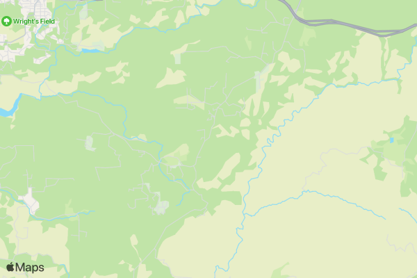 Windfall Full Moon Trail Run location map image
