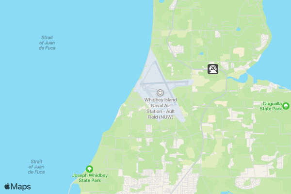 Wing X Presents the NASWI Heroes and Villains 5K and Kids 1K Benefiting the Navy Marine Corps Relief Society location map image