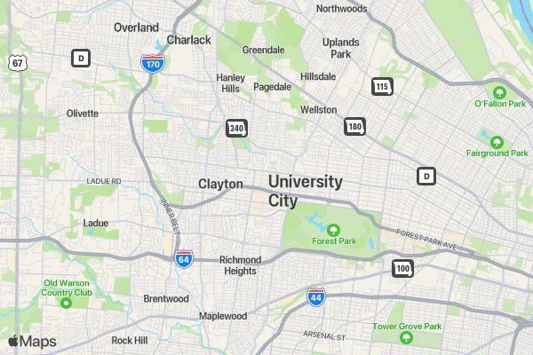 Winger Food Pantry Fund Run location map image