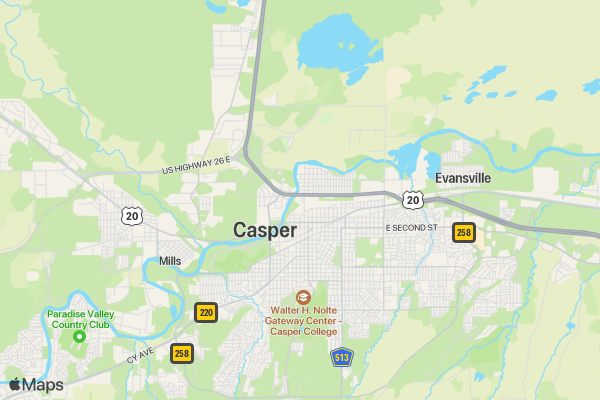 Winter Series 2 - 5k location map image