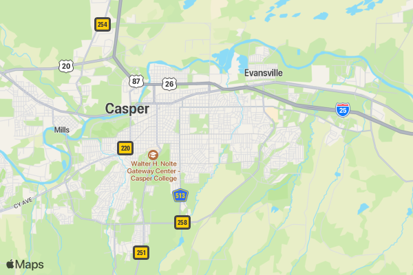 Winter Series 2023 location map image