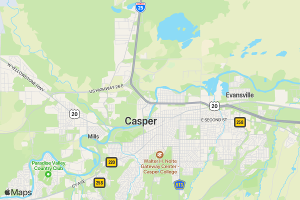 Winter Series 4 - 5 miles location map image