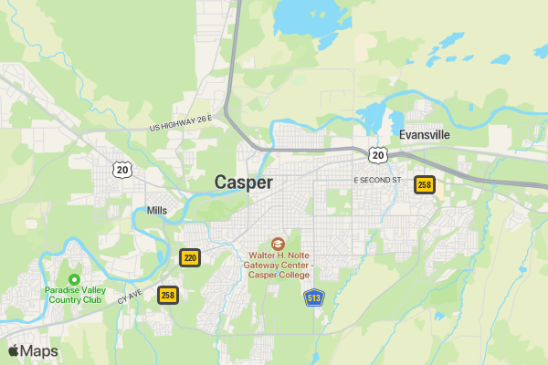 Winter Series 5 - 10k location map image