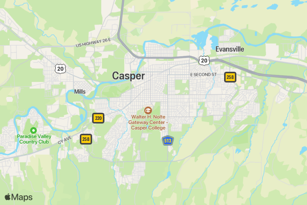 Winter Series No 2 location map image