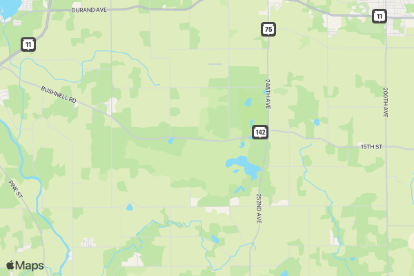 Wolf Pack Trail Run location map image