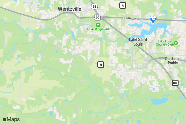 Women's 3K location map image