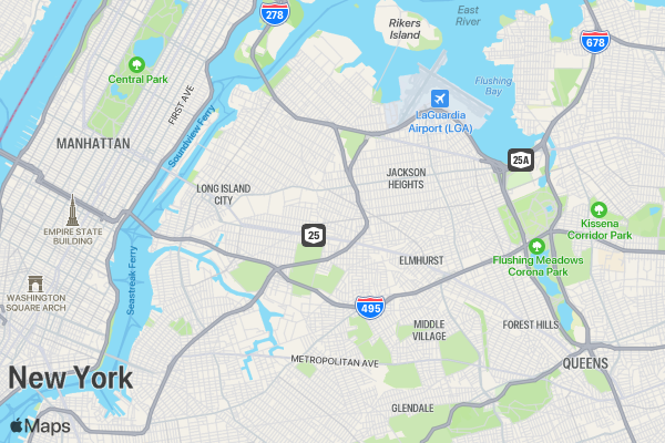 Woodside on the Move One Miler location map image