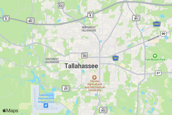 World Cancer Day 5k Race location map image