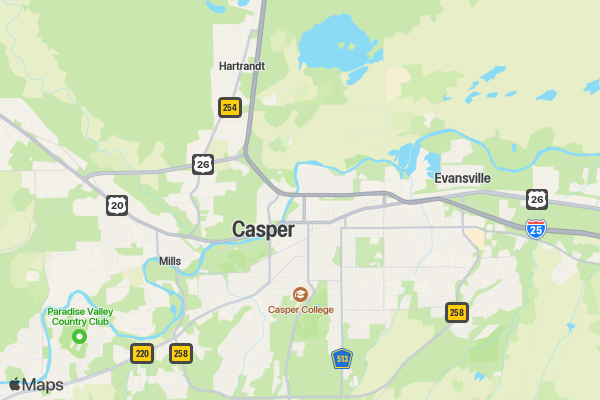 WSC Resolution Run location map image
