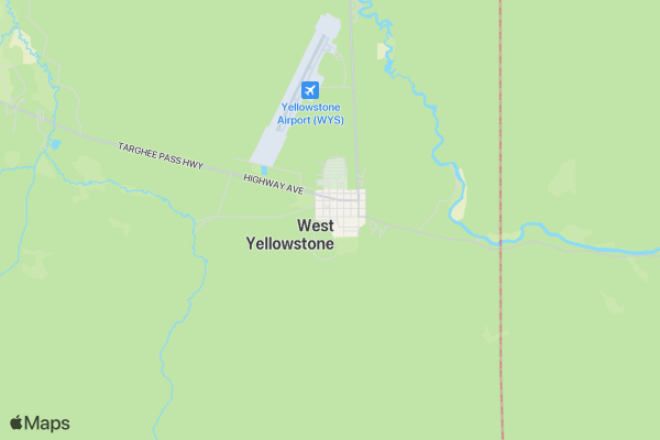 Altius and WYSEF Biathlon location map image