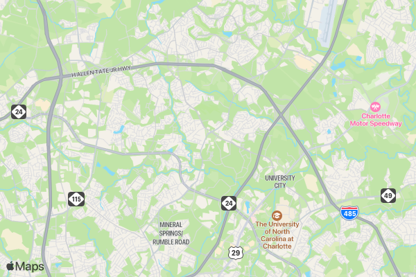 YBM 5k location map image