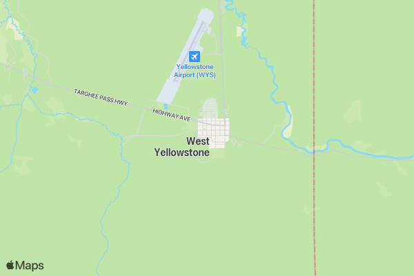 Yellowstone Ski Festival location map image