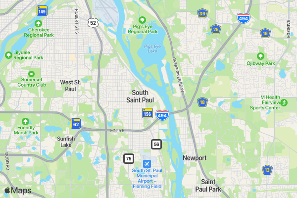 YF Fight Like a Mother 5k location map image