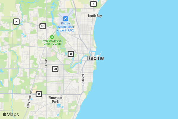 Zero to 5K Fitness Program location map image