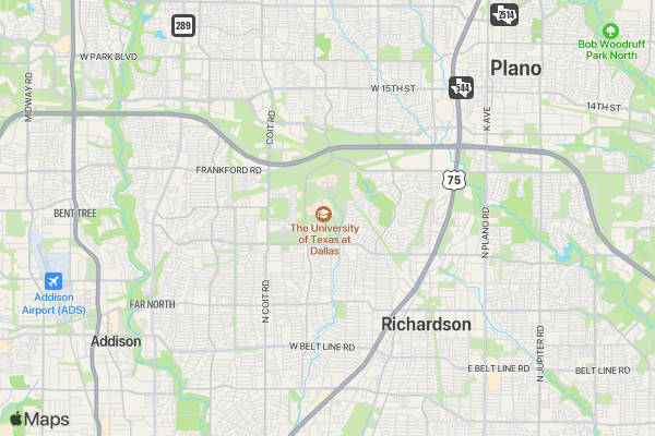 Zombie Fun Run location map image