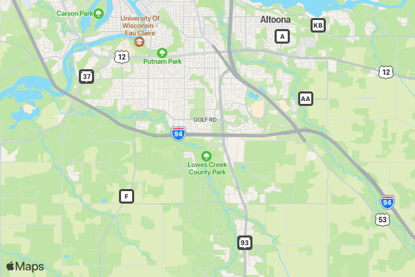 Zombie Fun Run GS location map image