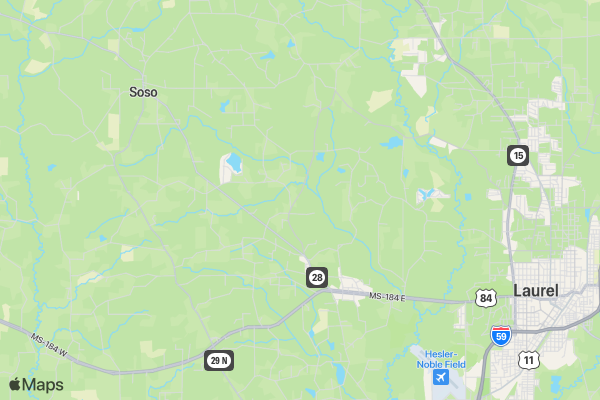 Fall Frenzy 5K location map image