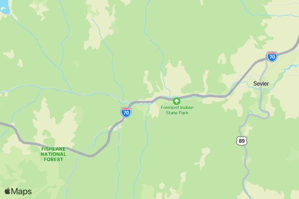 Zombie Run 5K - Sevier location map image