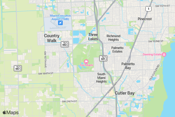 ZooRun5K location map image