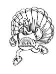 4th Annual Turkey Trot 5K Walk Run Logo
