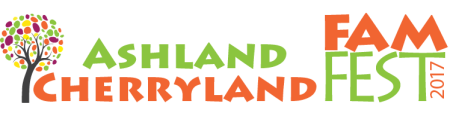 Ashland Cherryland FamFest - Race Clinic & 5K Fun Run registration logo