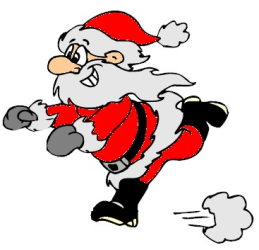 Utah Santa Run Races registration logo