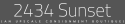 2434 Sunset logo