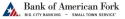 Bank of American Fork logo