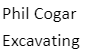 Phil Cogar Excavating logo