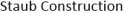 Staub Construction logo