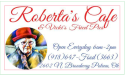 Roberta's Cafe logo