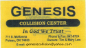 Genesis Collision logo