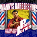 Manny's Barber Shop logo