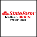 Nathan Brain State Farm logo